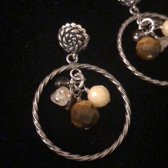 Simply Southwest Dangle Hoops - Picture 2 of 8